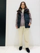 Куртка демисезонная женская Uniqlo 821701109 XS Коричневая (1159828547) - изображение 7