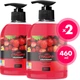 Упаковка рідкого мило Fruttino Strawberry 460 мл х 2 шт (2000998942588) - зображення 2