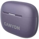 Навушники Canyon TWS-10 OnGo ANC ENC Purple (CNS-TWS10PL) - зображення 6