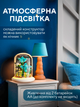 Конструктор ЗD цветы букет цветов в колбе с подсветкой Голубая лилия цветок 500 деталей конструкторы цветки 3д наборы для творчества (Lilia-Blue) - изображение 5