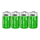 4 Акумуляторні батареї CR123A 16340 Pujimax з USB TYPE-C + 2 кейса + 2 кабеля, Green (15298-4) - зображення 2