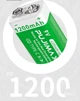 Акумуляторна батарея Pujimax Крона 6F22/6LR61 з USB TYPE-C Li-Ion 9V, 1200mAh (16214) - зображення 5