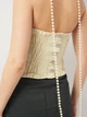 Футболка женская Zara 5520/751 XS Светло-желтая (05520075104014) - изображение 4