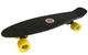 Лонгборд міні USD PRO BLACK BARRACUDA 22.0″ Black (UPPB21U22S) - зображення 1