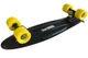 Лонгборд міні USD PRO BLACK BARRACUDA 22.0″ Black (UPPB21U22S) - зображення 3