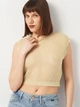 Футболка женская Zara 5063/300 M Светло-желтая (00506003300036) - изображение 4