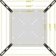 Универсальный адаптер для крепления VESA Brateck LCD-201F для телевизоров с диагональю от 32" до 55" - изображение 7
