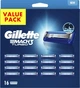 Сменные картриджи для бритья (лезвия кассеты) мужские Gillette Mach 3 Turbo, 16 шт - изображение 2