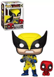 Фигурка Funko Pop Дедпул Росомаха и Бейбипул Deadpool Wolverine with Babypool 10 см FP D 1403 - изображение 1