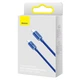 Data - кабель Baseus Crystal Shine Series Fast Charging Type-C to Type-C 100W 2m, Blue - изображение 2