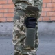 Штани тактичні з наколінниками, еластичними вставками PREDATOR, 65/35 Піксель Rip-stop розмір 50, RAPTOR TAC - изображение 14