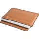 Кожаный чехол папка WIWU Genuine Leather Laptop Sleeve для Apple MacBook 16 Brown - изображение 4