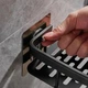 Органайзер в ванную ИНСТАГРАМНАЯ ПОЛКА на Стену STORAGE RACK AND197, Металлическая Полочка для душевой - изображение 4