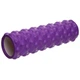 Ролер масажний циліндр (ролик мфр) 45см Grid Bubble Roller SP-Sport FI-6672-BUBBLE фіолетовий - зображення 1