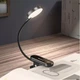 Лампа с аккумулятором Baseus Comfort Reading Mini Clip Lamp 3W 4000K 350mAh USB 5V с креплением-прищепка Black-Gray - изображение 4