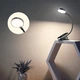 Лампа с аккумулятором Baseus Comfort Reading Mini Clip Lamp 3W 4000K 350mAh USB 5V с креплением-прищепка Black-Gray - изображение 9