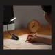 Лампа с аккумулятором Baseus Comfort Reading Mini Clip Lamp 3W 4000K 350mAh USB 5V с креплением-прищепка Black-Gray - изображение 10