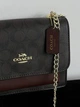 Женская сумка Coach Mini Klare через плечо коричневый - изображение 3