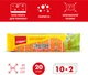 Упаковка губок Chisto кухонные Carrot 2 пачки по 10 шт (2000998942113) - изображение 3