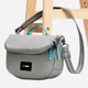 Сумка крос-боді через плече Pacsafe Go Saddle Crossbody 35140 Сіра (0688334009335) - изображение 5
