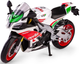 Motocykl Daffi RMZ Hobby Aprilia RSV4 1:12 (5905422081352) - obraz 2