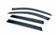 Ветровики с хром молдингом (4 шт, HIC) для BMW X1 F-48 2015-2022 гг - изображение 1