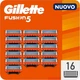 Комплект лез для бритви Gillette Fusion5 16 касет - зображення 1