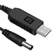 USB-DC Кабель для роутера від павербанку 12В 5,5x2,1мм (см11390) - зображення 6