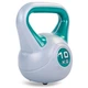 Гиря пластиковая Zelart 5734-10 вес 10кг Grey-Dark Green - изображение 2
