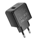 Сетевое зарядное устройство Hoco CS17A QC3.0 (22.5W) / 3A USB с быстрой зарядкой Black - изображение 3