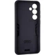 Чехол Fiji Defence для Samsung Galaxy S24 FE (S721) защитный бампер с кольцом подставкой Black - изображение 3