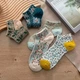 Женские летние короткие ажурные носки LuAMaMA Винтажные, 5 пар/36-40р - изображение 2