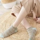 Женские летние короткие ажурные носки LuAMaMA Винтажные, 5 пар/36-40р - изображение 4