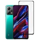 Захисне скло Fiji Premium для Xiaomi Poco X5 5G повне проклеювання Anti-Static чорний - зображення 1