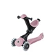 Дитячий самокат 3в1 з сидінням Globber Go Up Deluxe Lights Ecologic 360, пастельно-рожевий (697-510) - зображення 9