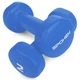 Вінілові гантелі Spokey SHAPE 2x2 кг, синій - зображення 6