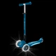 Триколісний самокат 3-7 років Globber Primo Foldable Plus Lights темно-бірюзовий (439-601-2) - изображение 15