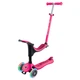 Дитячий самокат 3в1 Globber Go Up Sporty Lights рожевий (452-610-4 S) - изображение 2