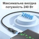 Универсальный магнитный кабель Type-C – Type-C, Lightning, microUSB 1.8 м - изображение 6