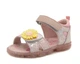 Кожаные босоножки с открытым носком для девочек Tom.M Розовый (CT9130 pink (22 (14,5 см)) - изображение 1