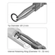 Круглогубцы для снятия стопорных колец Extra Long (сжим прямые) Toptul (hoz0014626) - изображение 3
