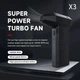 Ручной портативный турбовентилятор компрессор X3 Violent Blower - изображение 5