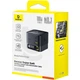 Сетевое зарядное устройство Baseus Super GaN Desktop Charger with Retractable Cable 3C+U 100W (P10164001123-00) Cosmic Black - изображение 7
