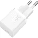 Сетевое зарядное устройство Baseus GaN5 Fast Charger(mini) 1C 30W + кабель Type-C to Type-C 100W 1m (P10110902213-00) Moon White - изображение 4