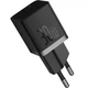 Мережевий зарядний пристрій Baseus GaN5 Fast Charger(mini) 1C 30W + кабель Type-C to Type-C 100W 1m (P10110902113-00) Cluster Black - зображення 4