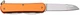 Ніж багатофункціональний Fox Vulpis Aluminium Orange. 3 інструменти - изображение 3