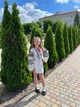 Вышиванка детская для девочки хлопковая 116 см Белая (Девушка сказка белая 116) - изображение 5