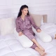Подушка для вагітних і відпочинку MirSon №8593 Eco Line Creamy спрощена U-подібна (2200006346784) - зображення 7
