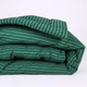 Набор MirSon №1036 СоІог Fun Line Одеяло летнее Евро 200х220 см 17-0612 Stripe Emerald Шерсть + Две подушки 50x70 см (2200010879933) - изображение 3