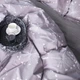 Простынь на резинке MirSon 80x200+25 см 00-3 Grey Dandelions поплин (2200009701764) - изображение 4